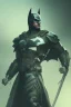 Placeholder: Batman samurai, macro lens, centered camera, intricate details, small minutiae, tiny features, particulars, colorful, 8k, least ambient occlusion, volumetric lighting,