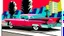 Placeholder: stalking a cadillac eldorado 1959 flammable in colorful palma de mallorca street,pop art,Andy Warhol,Roy Lichtenstein