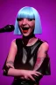 Placeholder: Sia singing in a punk rock band