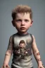 Placeholder: James hetfield toddler, steampunk, full body, bokeh,hyper realistic