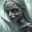 Placeholder: Phorcides (the three blind witches) portraits, Greek mythology, passing the eyeball between them, 8k resolution concept art, dynamic lighting, intricately detailed, hyperdetailed, gothic, creepy, unsettling, disfigured, screaming face inside pupil of eye, realistic, intricate, 8k resolution, high-quality, fine-detail, digital art, detailed matte, volumetric lighting, dynamic lighting, photorealistic