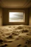 Placeholder: room full of sand with water texture