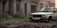 Placeholder: an abandoned 1990 bmw 2-door overgrown by nature with dust ,ultra realistic,concept, 4k ,on street, parked in crowded city winter,8k resolution, high-quality, fine-detail