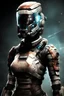 Placeholder: female dead space suit