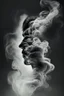 Placeholder: smoke in a shape of a person