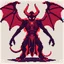 Placeholder: 16 bit pixelart of demonic entety