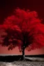 Placeholder: red tree