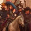 Placeholder: portrait,"Insanely detailed photograph of an armored gang of mariachi warriors", intricate chainmail charo, large colorful Sombrero,elegant cape, highly detailed D20, digital painting, artstation, concept art, smooth, sharp focus, illustration, art by artgerm and greg rutkowski and alphonse mucha, 8 k