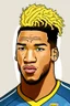 Placeholder: Joelinton Cassio de Lira Brazilian football player ,cartoon 2d