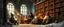 Placeholder: Dynsty family in winter glow, master oil painting by Rembrandt, magia spy gnomes soap opera poster, huge multi level archeive, library, woodland creatures, motion blur, background mist, light beam from windows