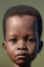 Placeholder: african baby head portrait, warrior costume, village, meditation, woods, cyberpunk, 8k quality