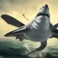 Placeholder: shark helicopter monster