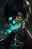 Placeholder: fantasy art, young male, elf, noble, mask, pale skin color