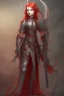 Placeholder: Teenaged Female Red haired kitsune paladin