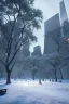 Placeholder: Central park, Realistic night christmas, snow, 4k, big tree christimas, intricate, bump