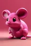 Placeholder: pink mouse animal