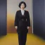 Placeholder: Full body portrait, painting, medium shot lady kompeitō