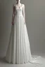 Placeholder: white greek wedding dress Photorealistic