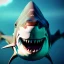 Placeholder: Cute shark,deep water unreal 5, octane render, cinema4d, redshift render, hyper realistic, cenematic, vibrancy, synthwave, retouch, centered, dynamic lighting, dramatic lighting, 4k, highly detailed, attractive beautiful, realistic, virtual reality, epic composition, holographic,