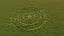 Placeholder: crop circles showing glyphs from aliens