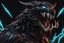 Placeholder: Venom beast in 8k solo leveling shadow artstyle, ice wolf them, neon effect, full body, ice, intricate details, highly detailed, high details, detailed portrait, masterpiece,ultra detailed, ultra quality
