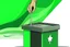 Placeholder: Make a illustration in which a Pakistani casting his voter and show his thumb with ink and also show the ECP Pakistan ballot box. In the background show the Pakistan flag