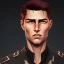 Placeholder: Tom Cruise Christmas military cyberpunk stubble