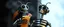 Placeholder: beetle juice and a Mr. bean robot