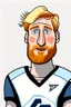 Placeholder: Tim Ream American football player .cartoon 2d