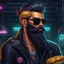 Placeholder: Cyberpunk bearded baker