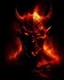 Placeholder: Devil in fire