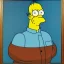 Placeholder: Homer Simpson Van Goph Portrait