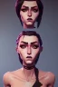 Placeholder: Sexy female robot face