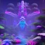 Placeholder: Avatar Pandora forest neon glowing plants fantasy purple blue pink vibrant HD high definition 4K detailed lush beautiful tropical misty sparkles