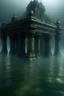 Placeholder: a terrible temple under water