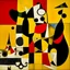 Placeholder: abstract art, elephant contrivance, by Joan Miro and VS Gaitonde, mind-bending abstract image, fragmented, subconscious deconstructivism, yellow and black and white and red color scheme