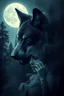 Placeholder: double exposure stunning wolf-woman mutant portait, forest, moon, smoke, ultra-high detailed, deep dark colors, dark fantasy, intricate detail, cinematic, masterpiece, sharp focus, dark ethereal fantasy, hyperdetailed, atmospheric , dark surreal fantasy