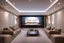 Placeholder: dedicated home cinema room with LED lighting in the walls make sure the room is completely symmetrical