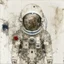 Placeholder: cursed astronaut eschatology, by Mira Schendel