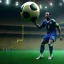 Placeholder: Football Brazil Pele,shallow depth of field, macro lens, unreal engine 5, ultra detailed, realistic