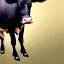 Placeholder: cow in a suit