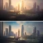 Placeholder: Singapore's iconic skyline in star wars, 8k resolution concept art portrait by Greg Rutkowski, Artgerm, WLOP, Alphonse Mucha dynamic lighting hyperdetailed intricately detailed Splash art trending on Artstation triadic colors Unreal Engine 5 volumetric lighting, photorealistic