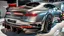 Placeholder: bentley bentayga BRABUS ROCKET bodykit, rear view, desktop wallpaper, 4K, Cinematic