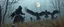 Placeholder: ninja necromancer in the wild, raising raven skeleton babies