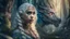 Placeholder: whole body image of beautiful Daenerys Targaryen in a mystical enchanted forest standing next to a dragon, HD 8K, sharp detail, hyperrealistic photo accurate face and features, cinematic lighting