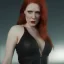 Placeholder: simone simons vocalist with poison ivy body face