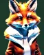 Placeholder: Cute fox girl furry , more Human