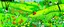 Placeholder: A lime green stinky field with butterflies painted by Stuart Davis
