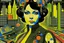 Placeholder: ALBUM COVER - DETROIT TECHNO RAVER EILEEN AGAR 8BIT