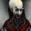 Placeholder: Nosferatu vampire with a beard made of tentacles as a Russian Orthodox with vampire fangs